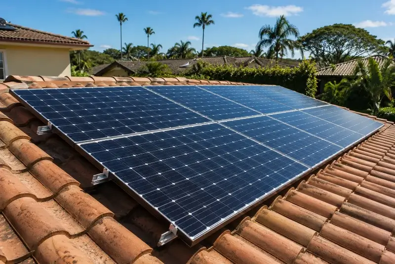 Installation de panneaux solaires à Saint-Denis-lès-Bourg